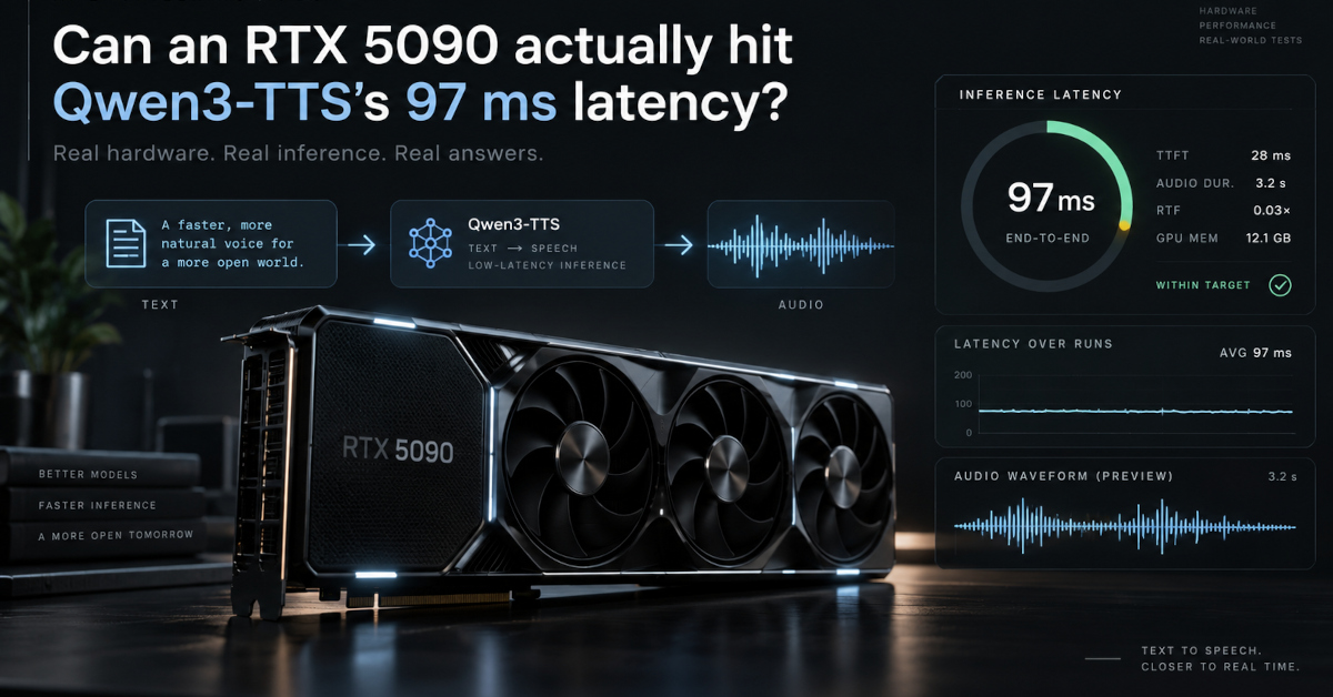 Qwen TTS Latency